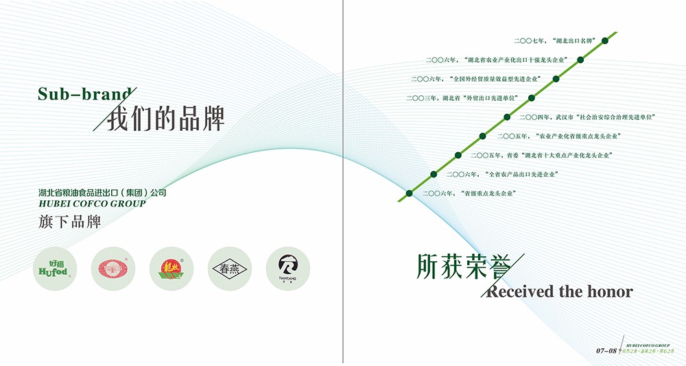 廣州油糧食品畫冊設計-廣州食品類畫冊設計公司